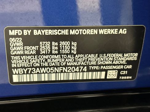 Certified 2022 BMW i4 eDrive40 w/ M Sport Package image 21