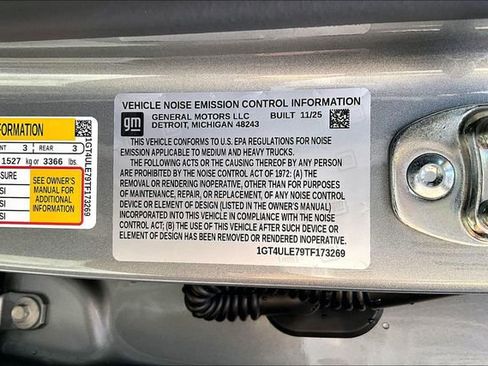 New 2026 GMC Sierra 2500 Pro w/ 1SA Pro Safety Plus Package AWD/4WD image 13