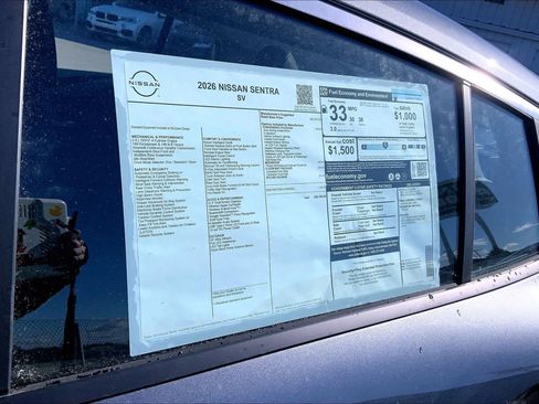 New 2026 Nissan Sentra SV image 15