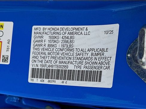 Used 2026 Honda Civic Sport Touring image 32