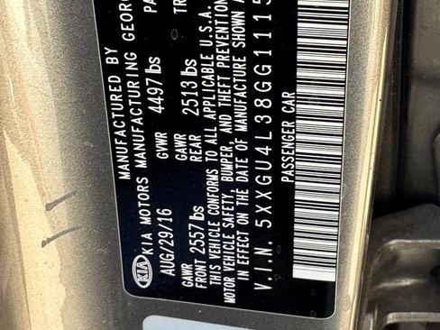 Used 2016 Kia Optima EX image 8