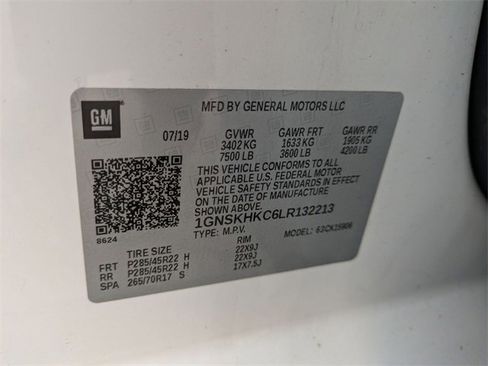 Certified 2020 Chevrolet Suburban LT w/ Luxury Package image 34