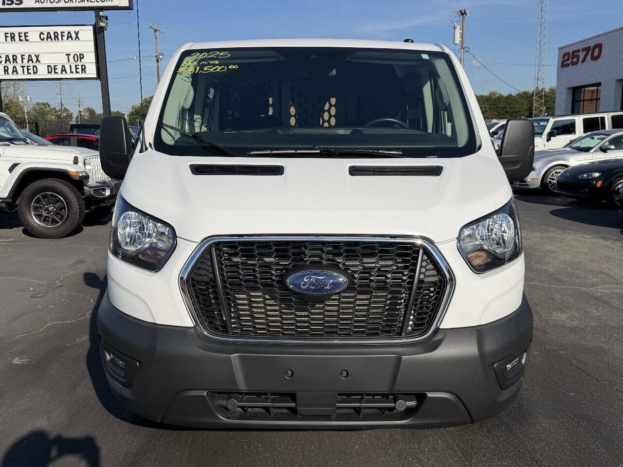 Used 2025 Ford Transit 250 Low Roof w/ Exterior Upgrade Package RWD image 2