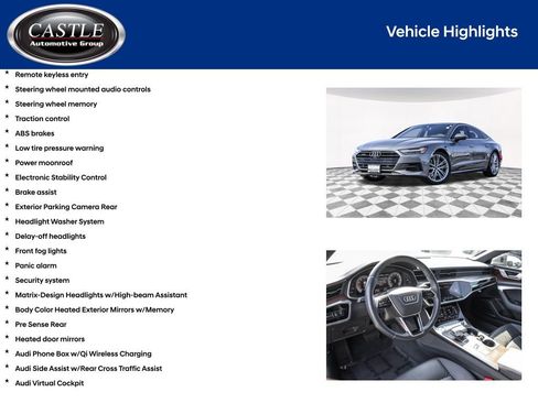 Used 2019 Audi A7 3.0T Premium Plus w/ Premium Plus Package AWD/4WD image 7