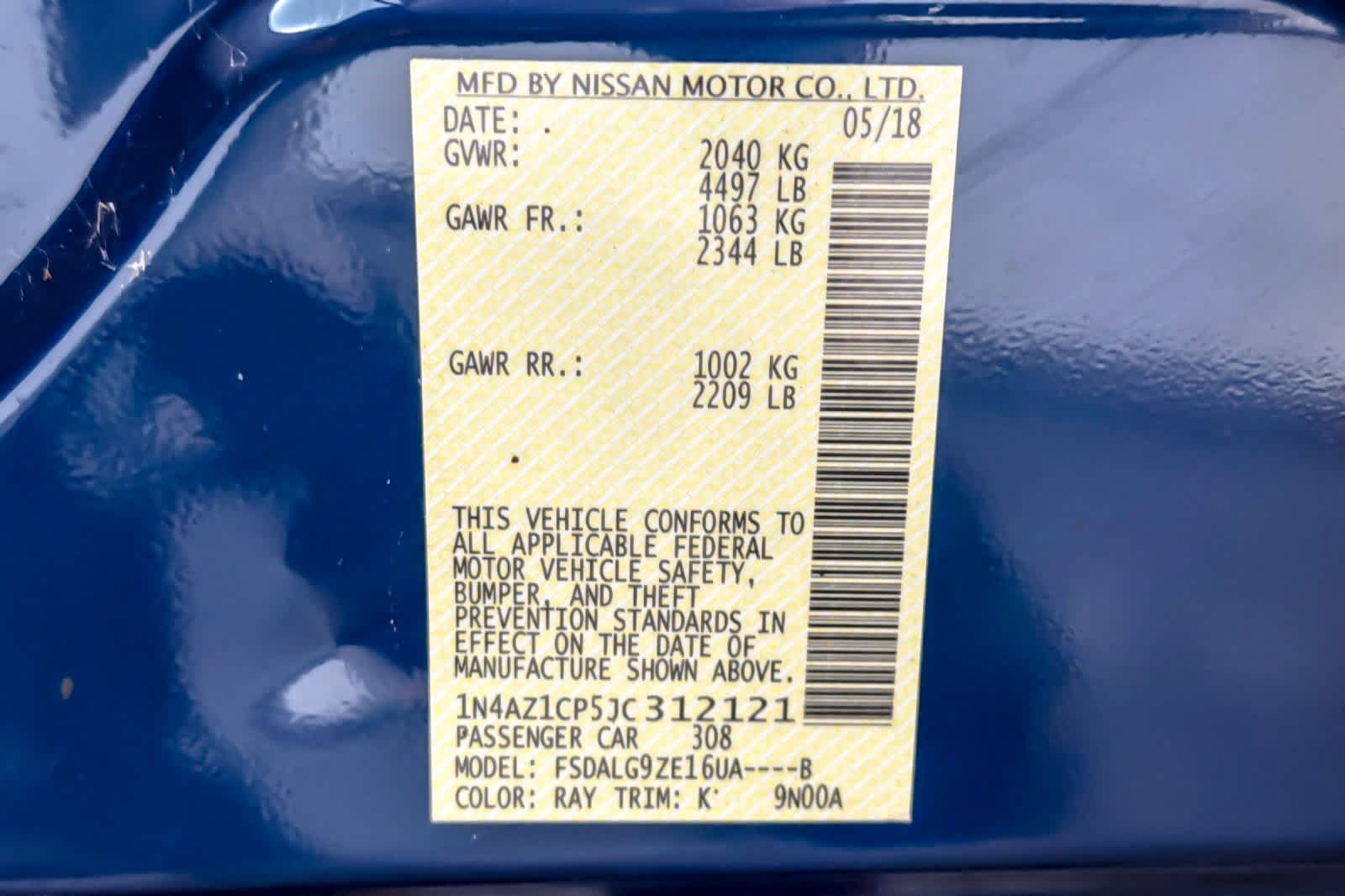 Used 2018 Nissan Leaf SL w/ Protection Package FWD image 29