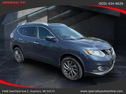 Used 2016 Nissan Rogue SL w/ SL Premium Package AWD/4WD image 7