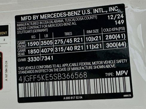 Certified 2025 Mercedes-Benz GLS 450 4MATIC image 6