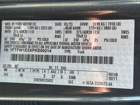 Used 2023 Ford F150 XLT w/ Equipment Group 302A High AWD/4WD image 42