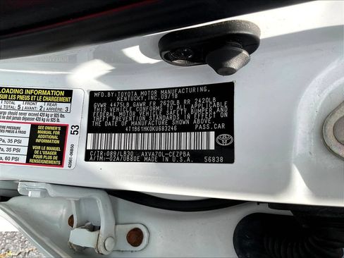Used 2019 Toyota Camry XSE FWD image 19