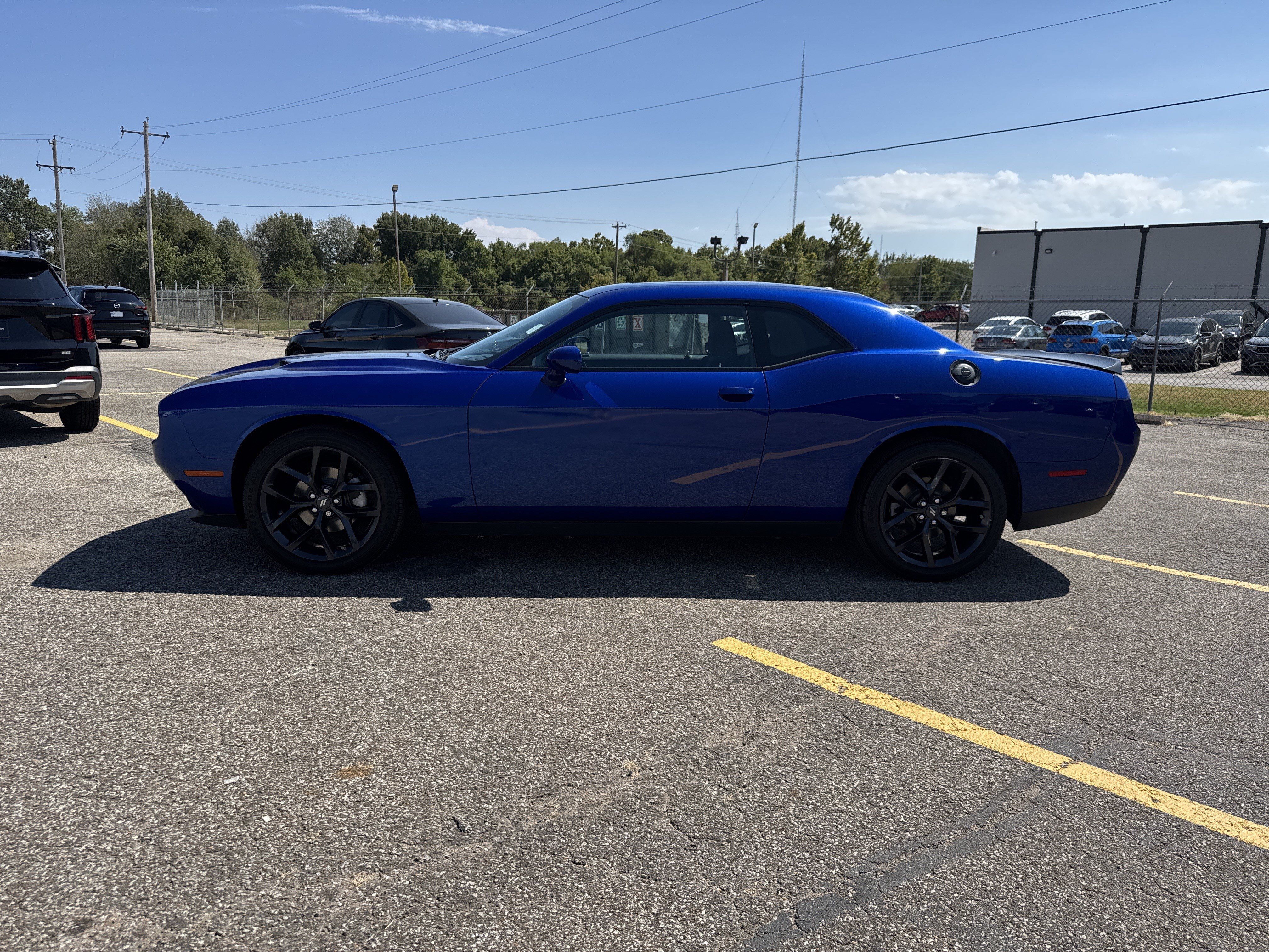 Used 2022 Dodge Challenger SXT w/ Blacktop Package RWD image 3