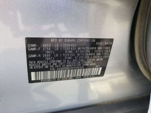 Used 2024 Subaru Outback Limited AWD/4WD image 36