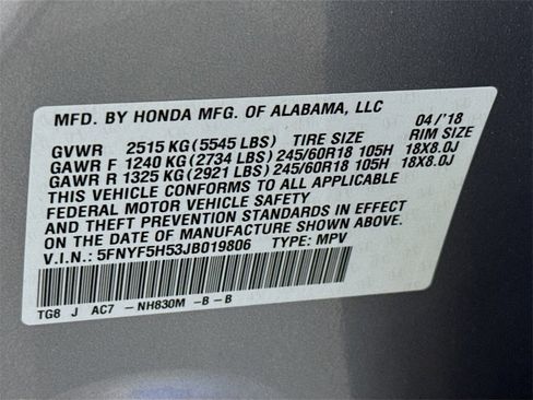 Used 2018 Honda Pilot EX-L image 32