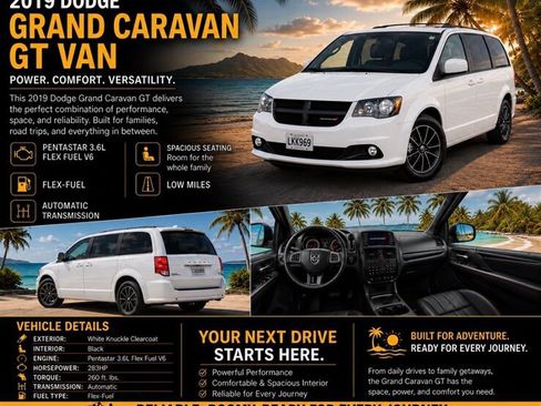 Used 2019 Dodge Grand Caravan SXT FWD image 1