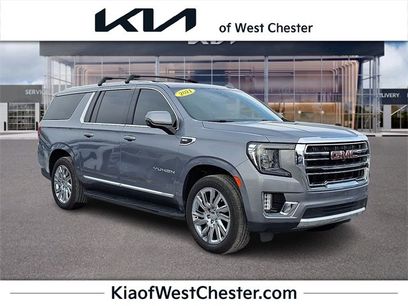 Used 2021 GMC Yukon XL SLT w/ Rear Media and Nav Package