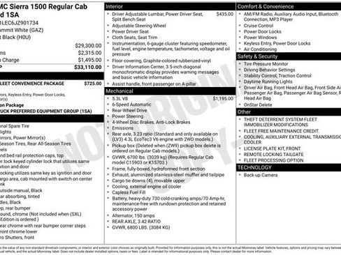 Used 2018 GMC Sierra 1500 2WD Regular Cab image 15