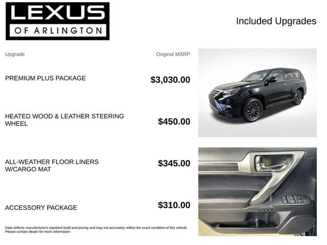 Certified 2022 Lexus GX 460 Premium w/ Premium Plus Package AWD/4WD image 4