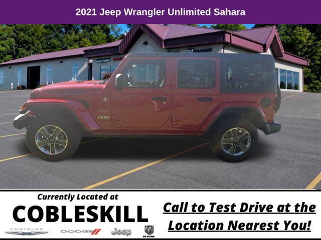 Used 2021 Jeep Wrangler Unlimited Sahara AWD/4WD image 7