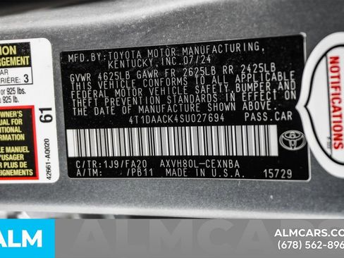 Used 2025 Toyota Camry LE image 55