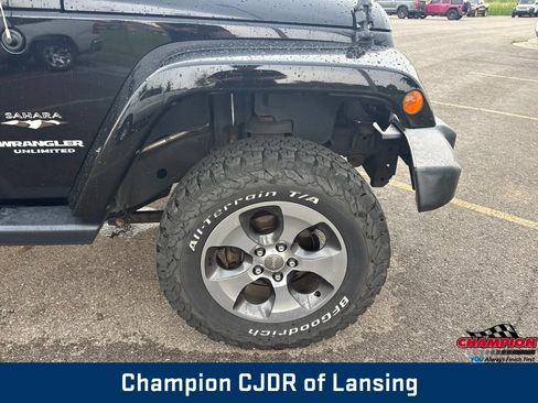 Used 2016 Jeep Wrangler Unlimited Sahara AWD/4WD image 30
