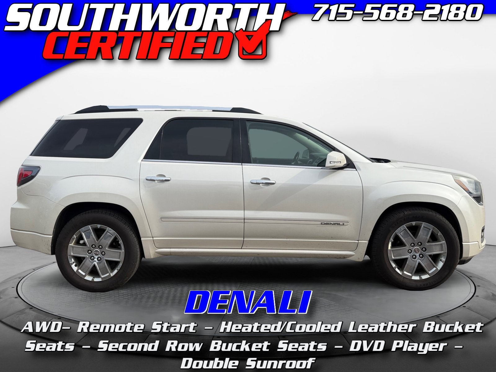 Used 2015 GMC Acadia Denali AWD/4WD image 1