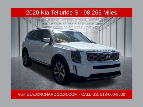 Used 2020 Kia Telluride S w/ S 8 Passenger Seating Package FWD image 1