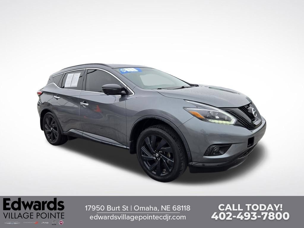 Used 2018 Nissan Murano SL w/ Midnight Edition Package AWD/4WD image 1