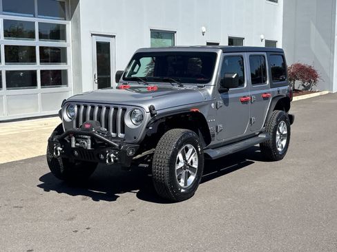 Certified 2020 Jeep Wrangler Unlimited Sahara AWD/4WD image 1