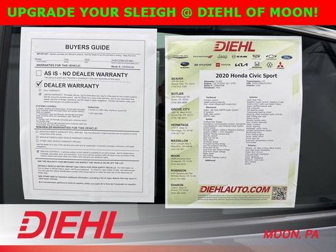 Used 2020 Honda Civic Sport image 8