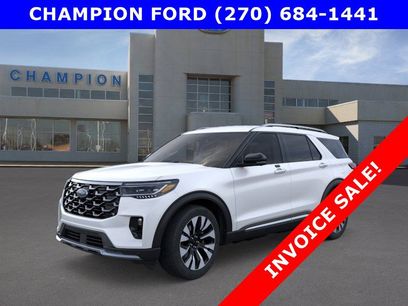 New 2026 Ford Explorer Platinum