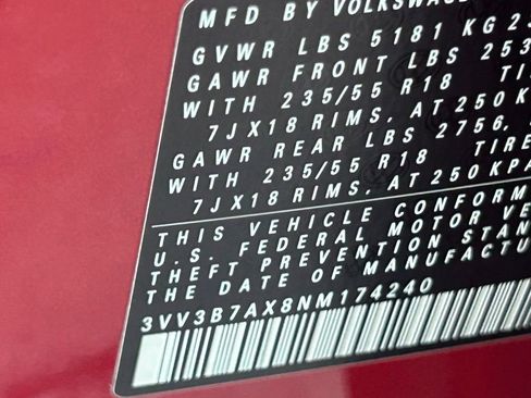 Used 2022 Volkswagen Tiguan SE image 55