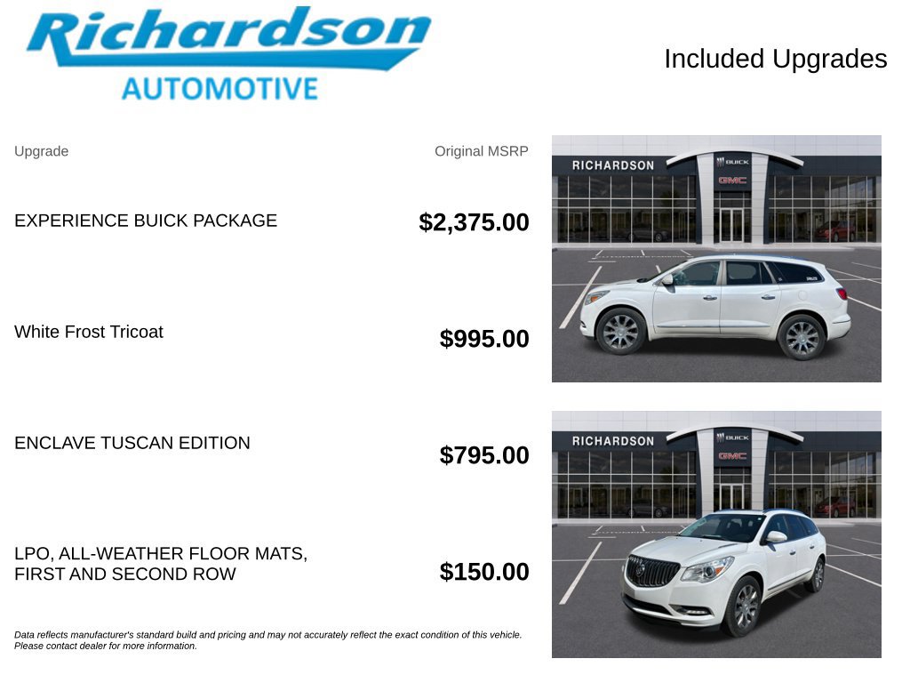 Used 2016 Buick Enclave Premium w/ Experience Buick Package AWD/4WD image 7