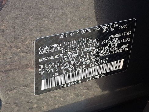 Used 2026 Subaru Outback Wilderness w/ Wilderness Plus Package AWD/4WD image 28