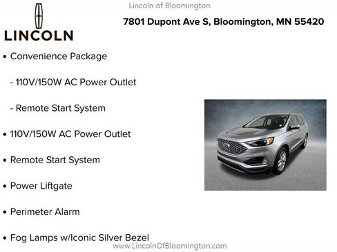 Used 2023 Ford Edge SEL w/ Convenience Package AWD/4WD image 9