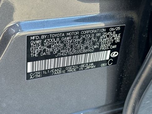 Certified 2025 Lexus IS 350 F Sport w/ Accessory Package RWD image 35