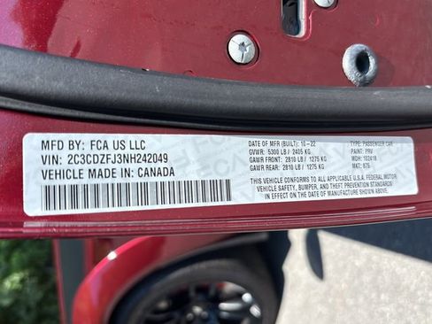 Used 2022 Dodge Challenger R/T Scat Pack RWD image 28