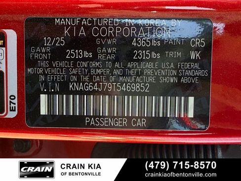 New 2026 Kia K5 GT-Line FWD image 34