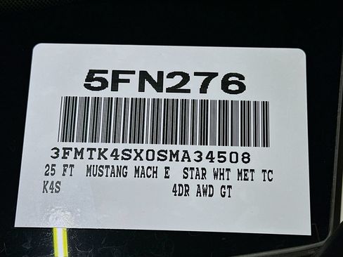 New 2025 Ford Mustang Mach-E GT w/ Interior Protection Package AWD/4WD image 18