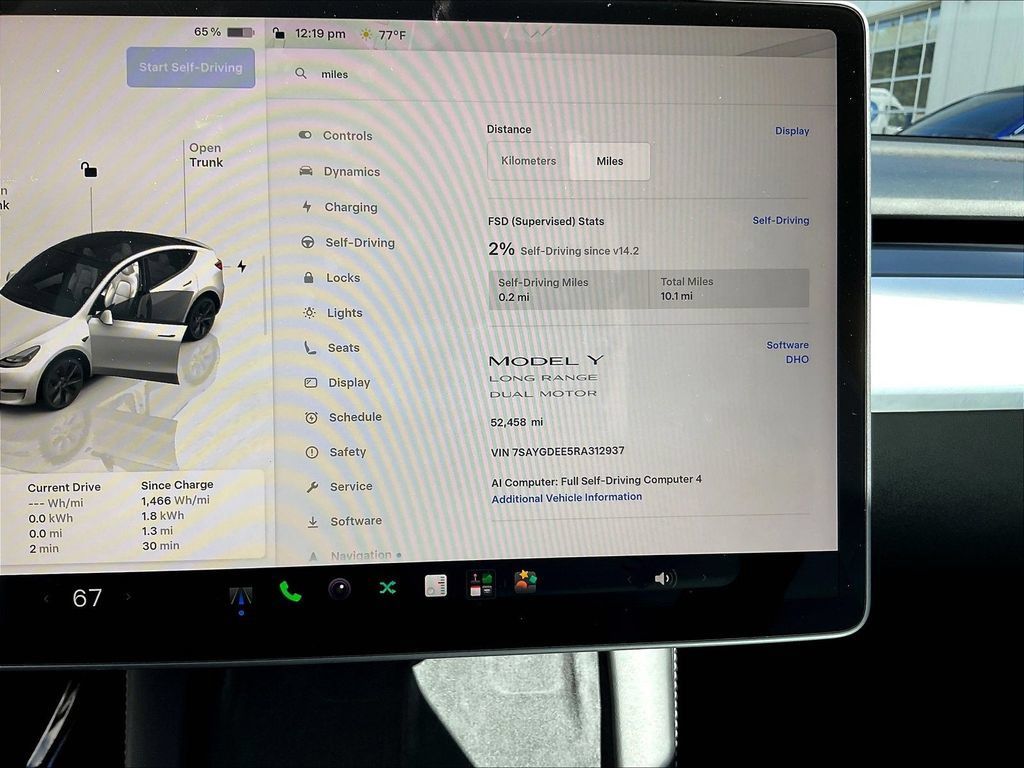 Used 2024 Tesla Model Y Long Range AWD/4WD image 14
