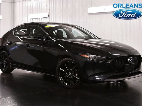 Used 2025 MAZDA MAZDA3 2.5 S Hatchback w/ Premium Pkg FWD image 1