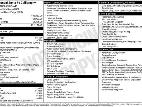 Used 2025 Hyundai Santa Fe Calligraphy AWD/4WD image 14