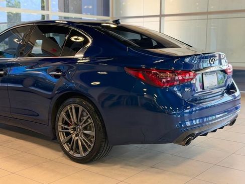 Used 2019 INFINITI Q50 Red Sport 400 w/ Sensory Package AWD/4WD image 13