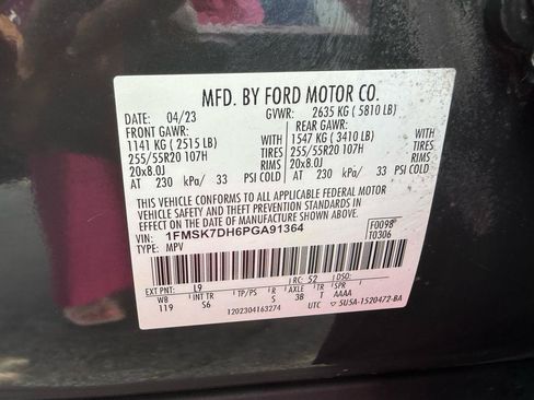 Used 2023 Ford Explorer XLT w/ Equipment Group 202A RWD image 48