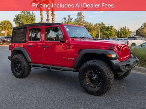 Used 2018 Jeep Wrangler Unlimited Sport S AWD/4WD image 2