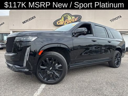 Used 2022 Cadillac Escalade ESV Sport Platinum w/ Heavy-Duty Trailer Package image 22