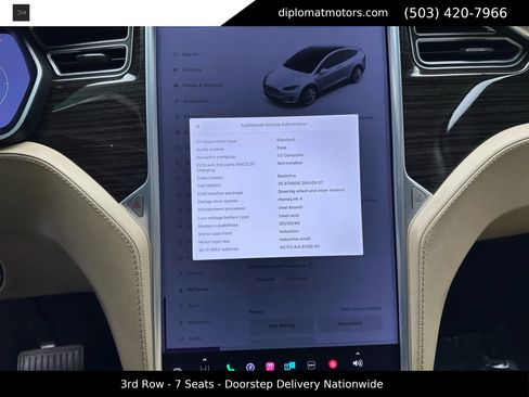 Used 2016 Tesla Model X 75D image 38