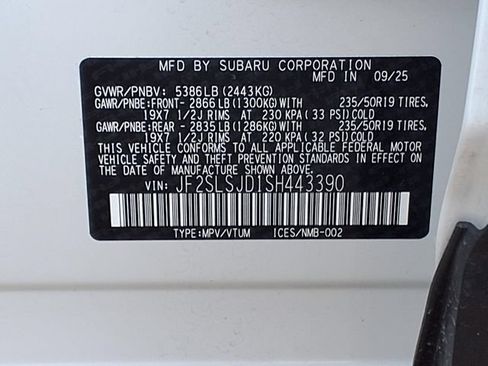 Used 2025 Subaru Forester Sport AWD/4WD image 10