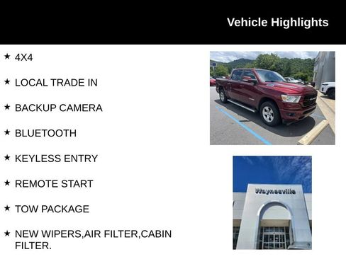 Used 2019 RAM 1500 Big Horn AWD/4WD image 2