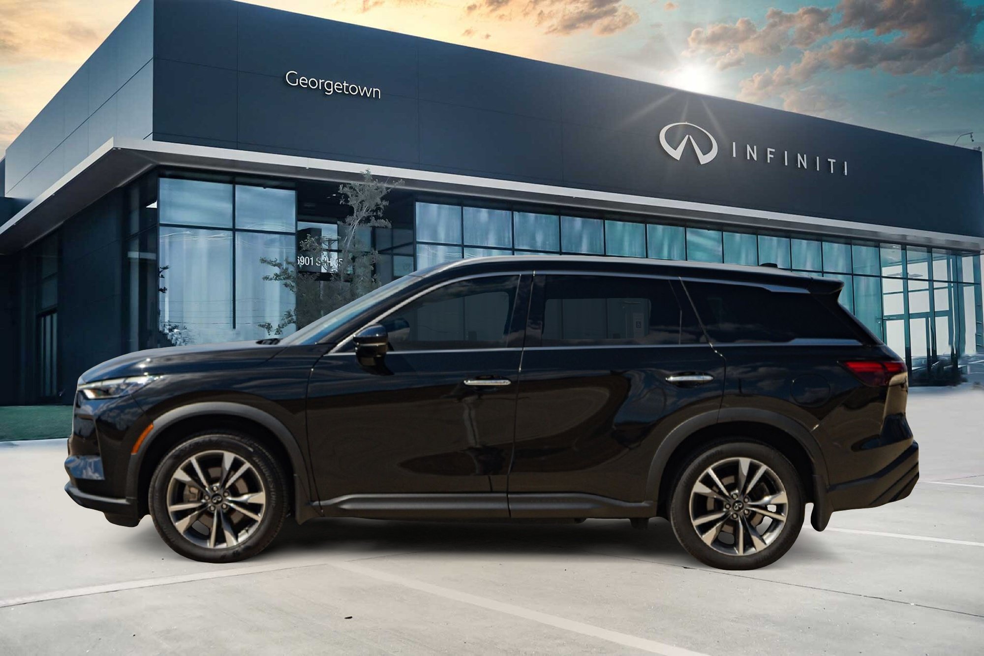 Certified 2023 INFINITI QX60 Luxe w/ Cargo Package FWD image 7