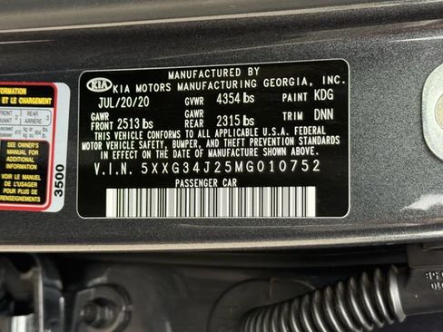 Used 2021 Kia K5 EX FWD image 34