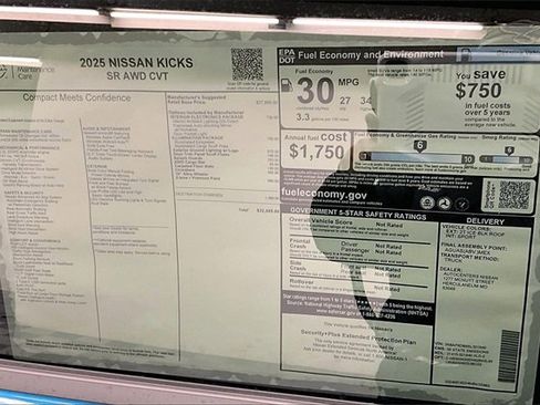 New 2025 Nissan Kicks SR w/ Illumination Package image 36